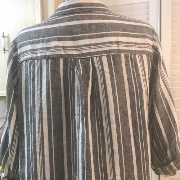 Ellen Tracey Linen Blouse - Picture 7 of 9